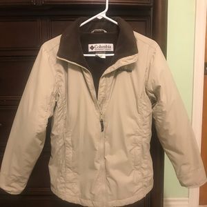 Beige Columbia jacket